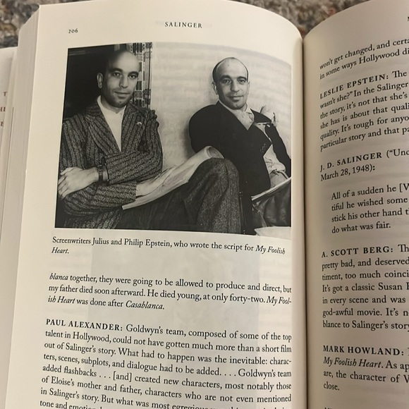 SALINGER Official Book of the Documentary Film DAVID SHIELDS HCDJ 1ST/1ST print - Picture 10 of 16